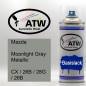 Preview: Mazda, Moonlight Gray Metallic, CX / 26B / 28G / 26B: 400ml Sprühdose, von ATW Autoteile West.
